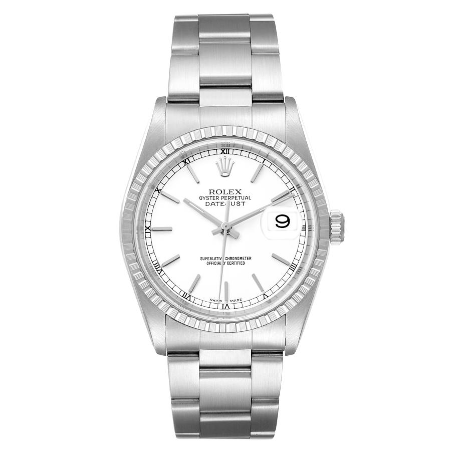 ROLEX 純正箱 ケース 16200 Used Rolex Datejust 16200 Stainless Steel 36mm auto watch
