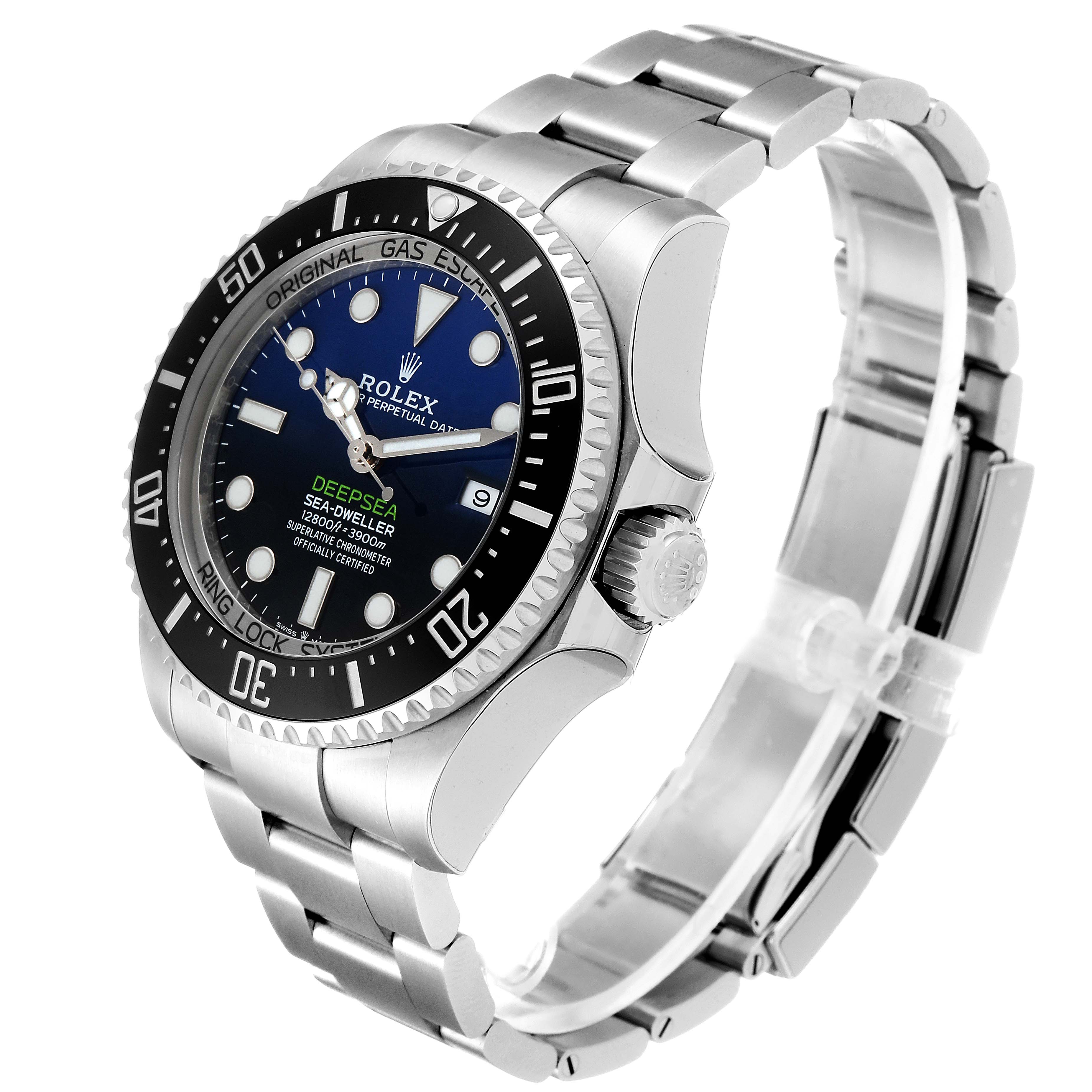 Rolex Seadweller Deepsea 44 Cameron D-Blue Dial Mens Watch 126660 ...