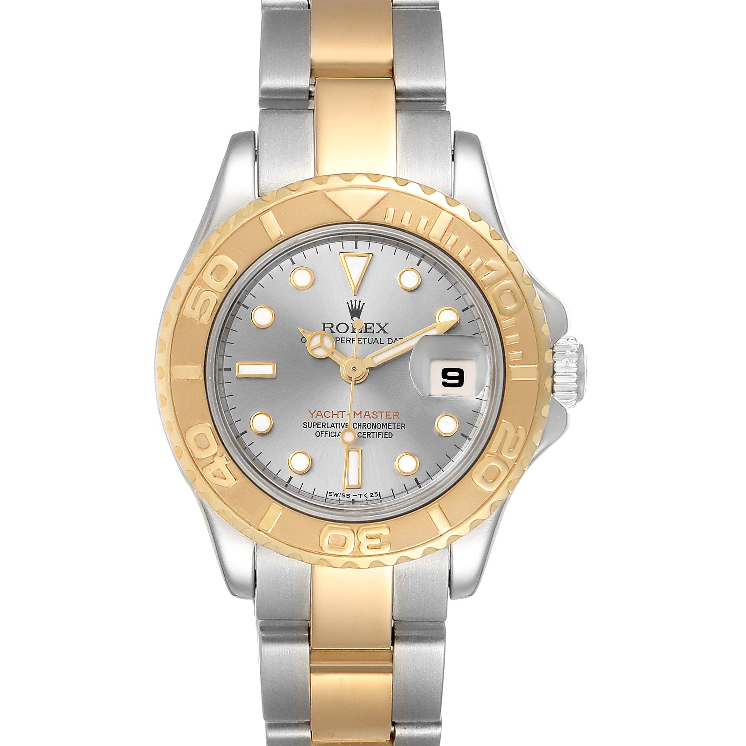Vært for Rusten Kosciuszko Rolex Yachtmaster 29 Steel Yellow Gold Ladies Watch 169623 Box Papers |  SwissWatchExpo