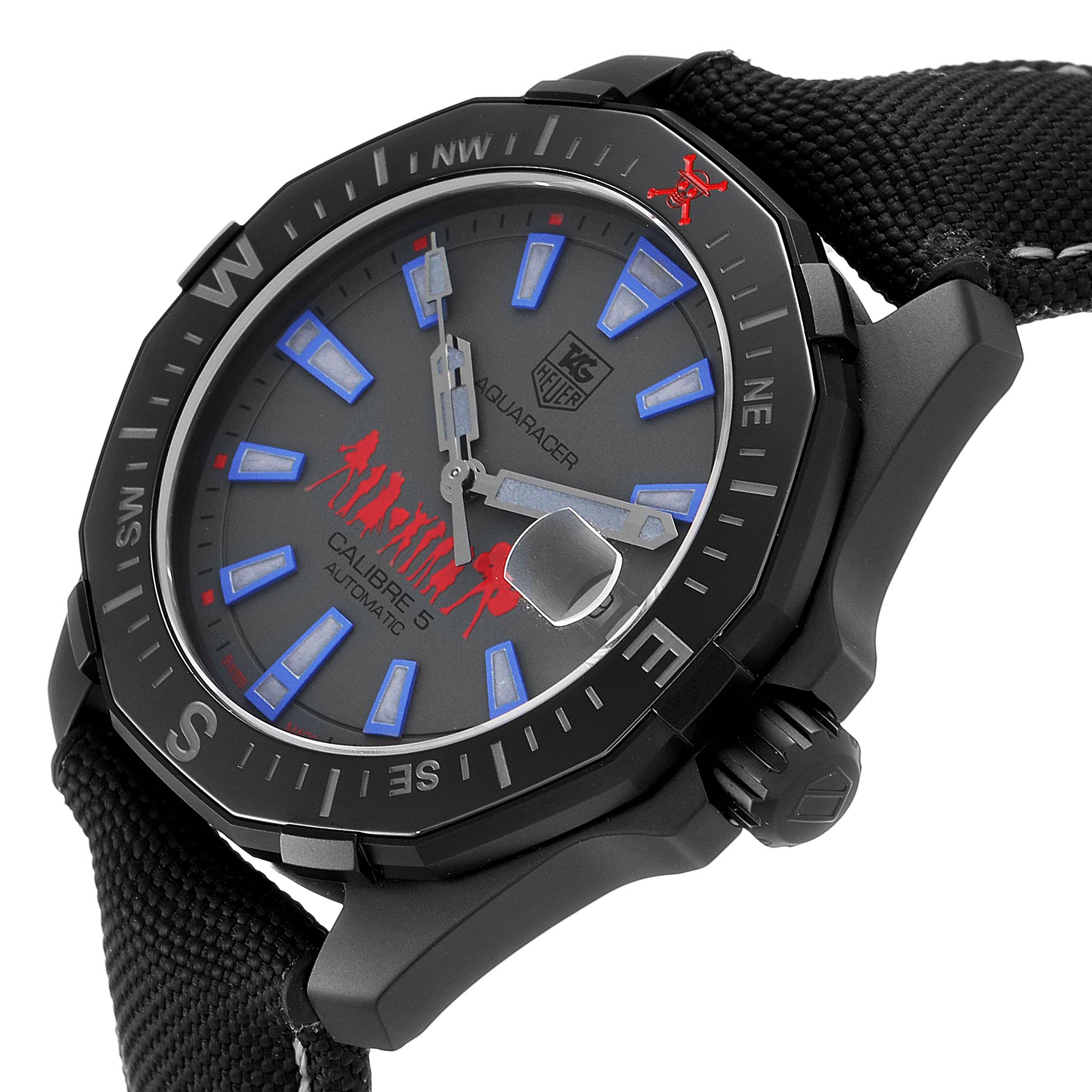 Tag Heuer Aquaracer Calibre 5 One Piece Special Edition Watch WAY218C