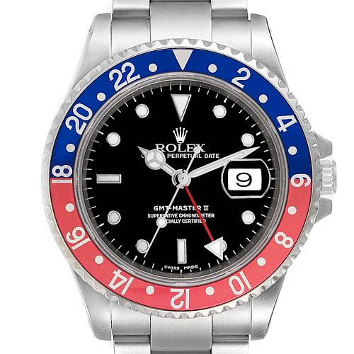 Photo of NOT FOR SALE Rolex GMT Master II Pepsi Red and Blue Bezel Steel Mens Watch 16710 PARTIAL PAYMENT