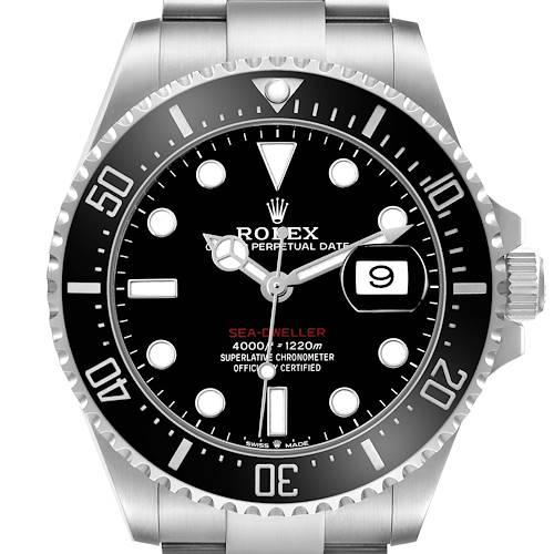 Photo of Rolex Seadweller 43 50th Anniversary Black Dial Mens Watch 126600 Card