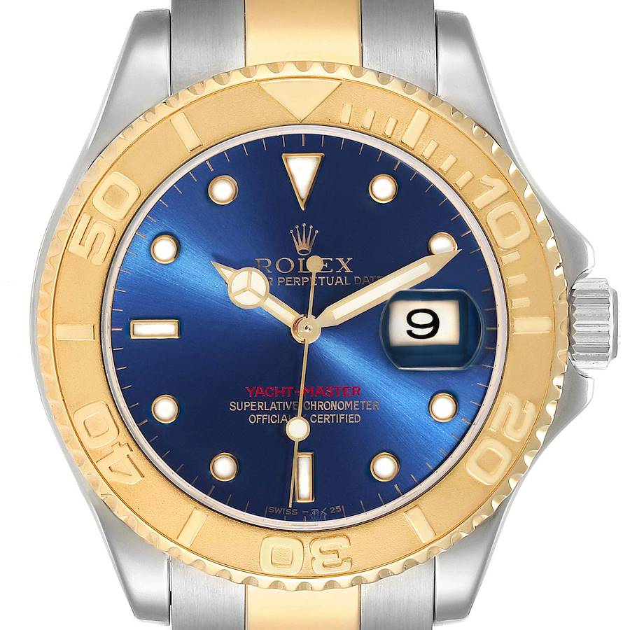 Rolex Yacht-Master Champagne 16623-Steel and Gold Watch, Used, Mens