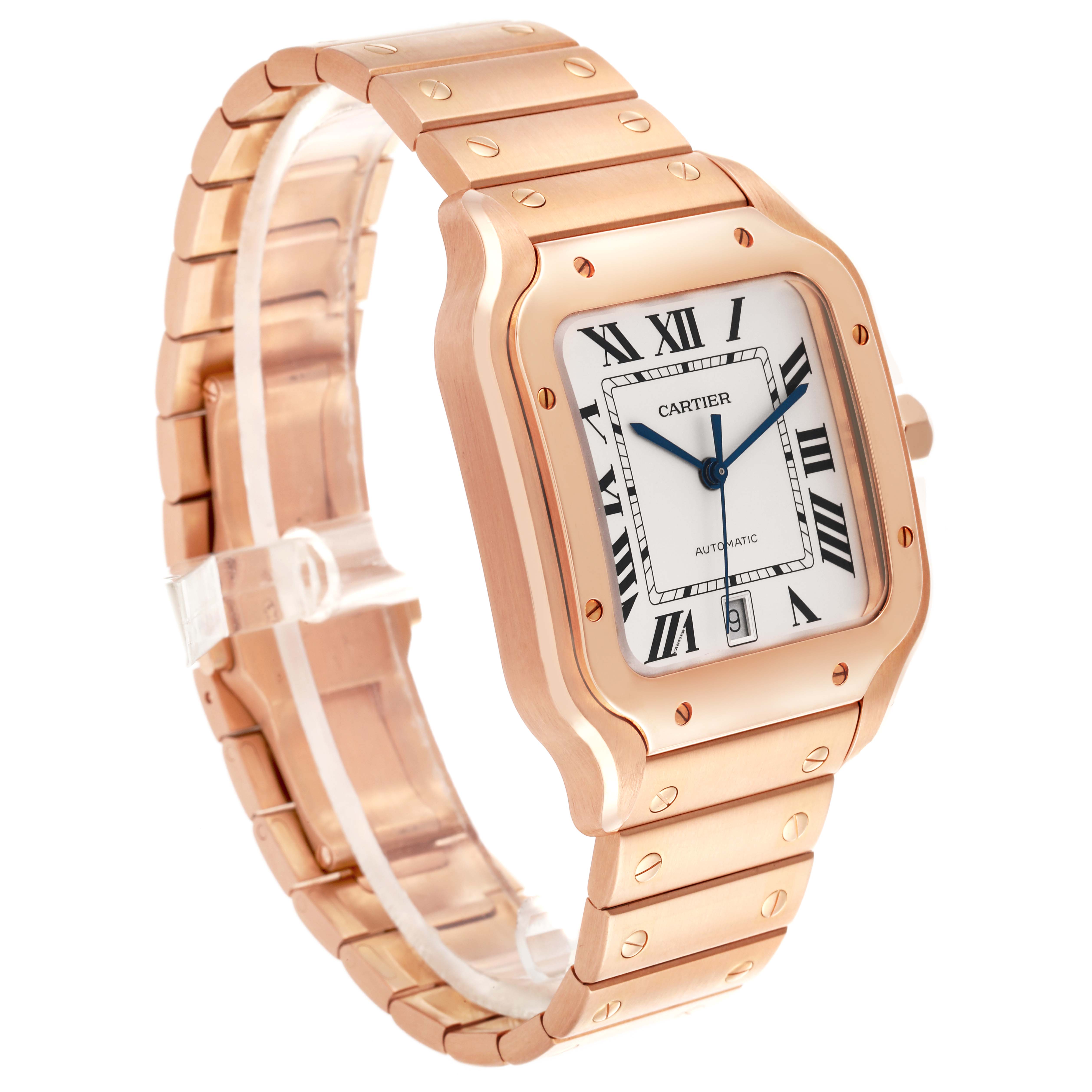 Cartier Santos Rose Gold WGSA0007 | Stock 67214 | SwissWatchExpo