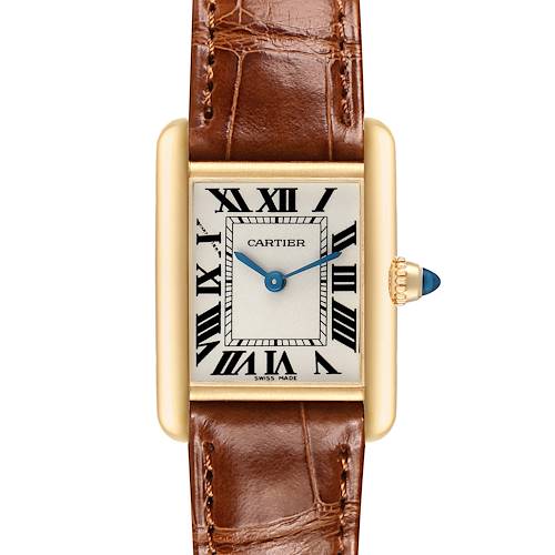 Photo of Cartier Tank Louis Small Yellow Gold Ladies Watch W1529856