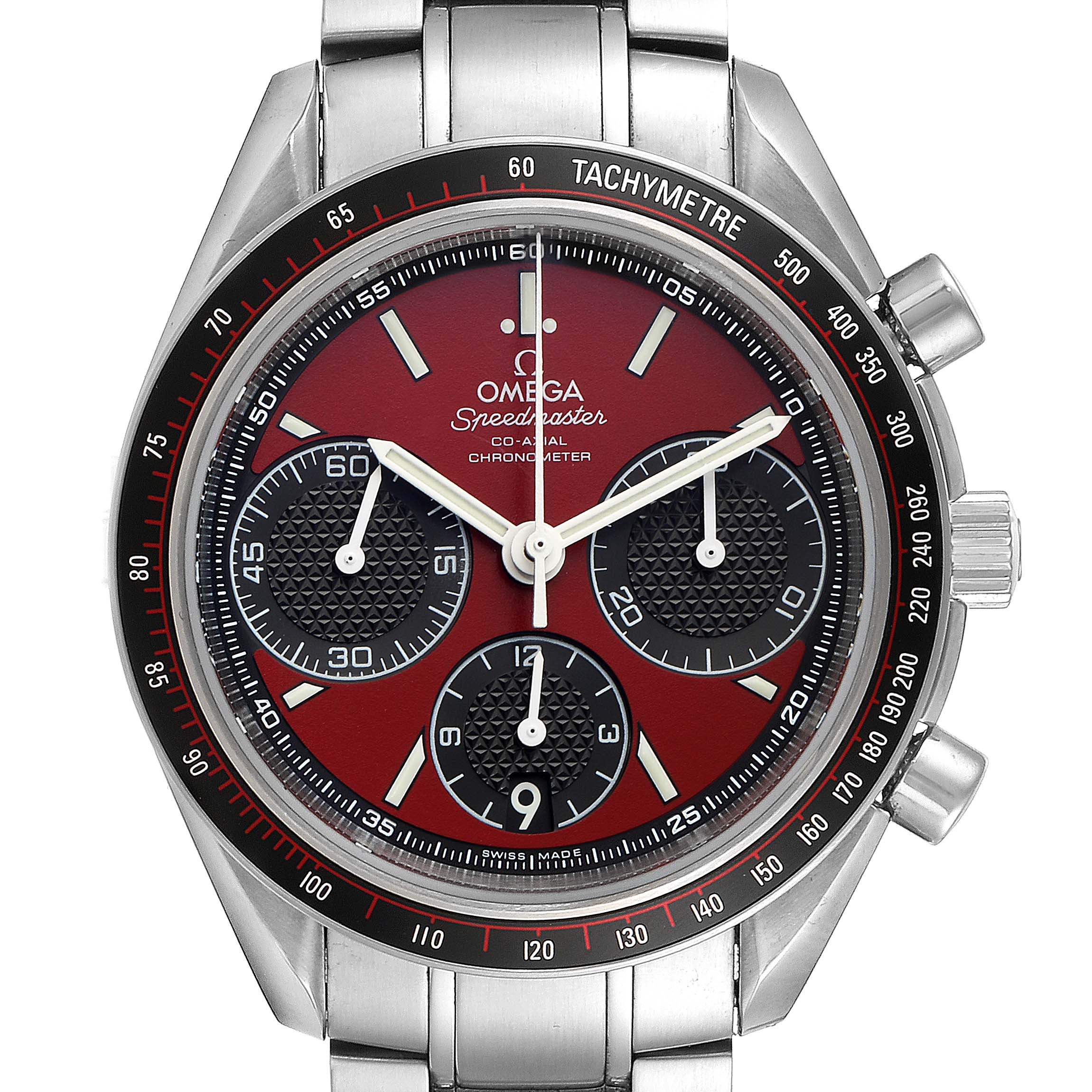 omega speedmaster racing red