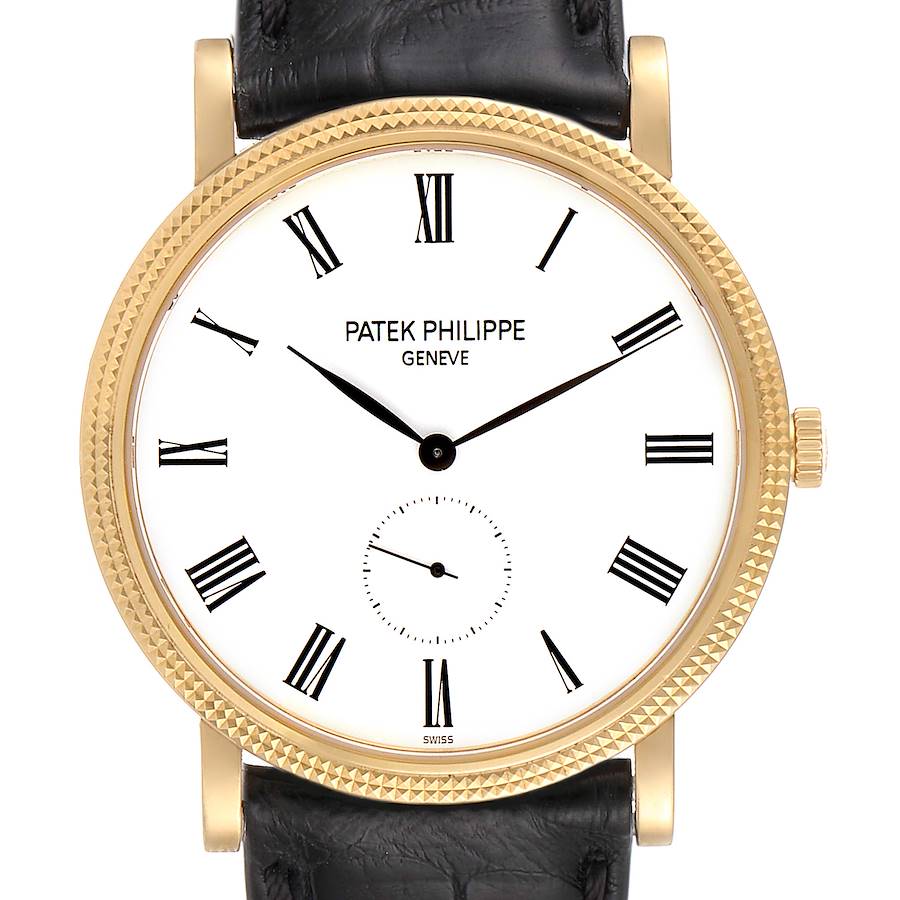 Patek Philippe Calatrava Yellow Gold Automatic Watch 5119 SwissWatchExpo