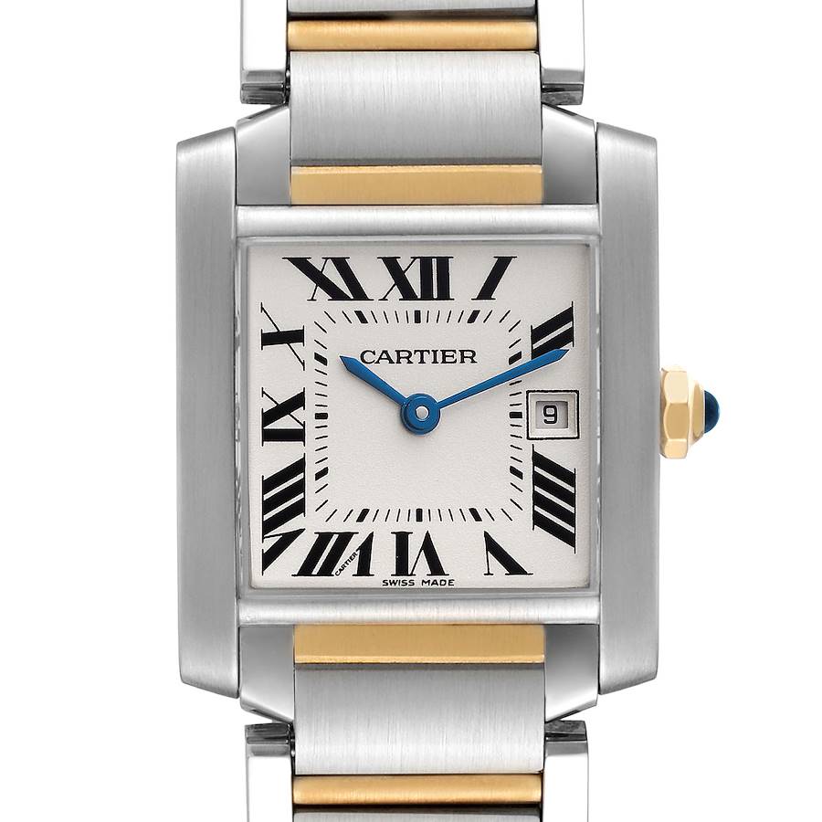 NOT FOR SALE Cartier Tank Francaise Midsize Steel Yellow Gold Ladies Watch W51012Q4 PARTIAL PAYMENT + 1 BOX ADDED SwissWatchExpo