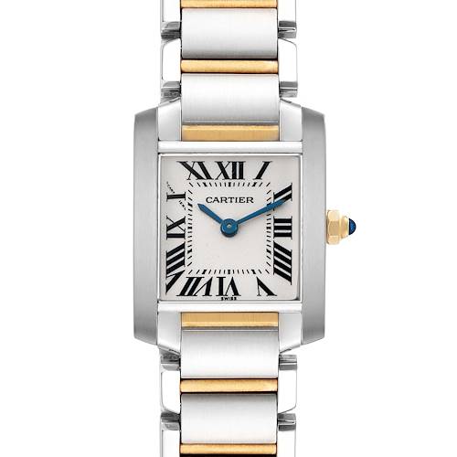 Photo of Cartier Tank Francaise Small Steel Yellow Gold Ladies Watch W51007Q4