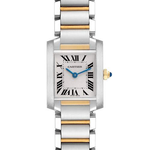 Photo of Cartier Tank Francaise Small Steel Yellow Gold Ladies Watch W51007Q4