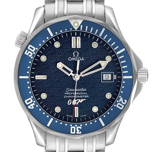 Photo of Omega Seamaster 40 Years James Bond LE Steel Mens Watch 2537.80.00 Box Card