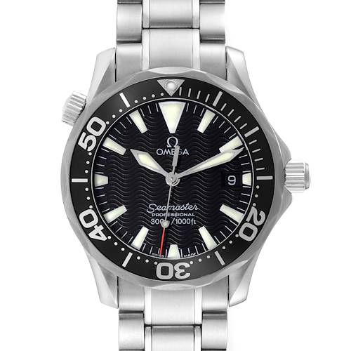 Photo of Omega Seamaster Diver 300M Quartz Midsize Black Dial Mens Watch 2262.50.00