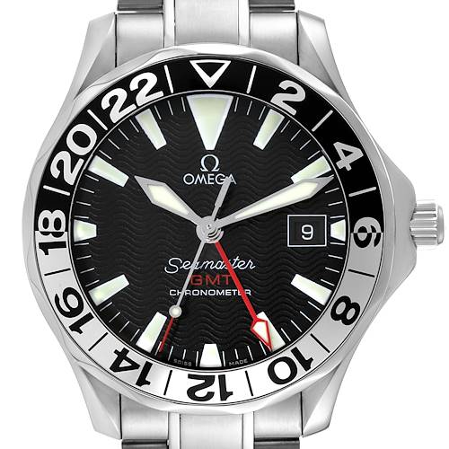 Photo of Omega Seamaster GMT 50th Anniversary Steel Mens Watch 2234.50.00 Box Card