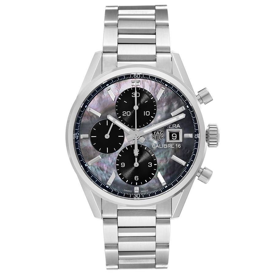 Tag Heuer Carrera Black Mother Of Pearl Japanese Special Edition