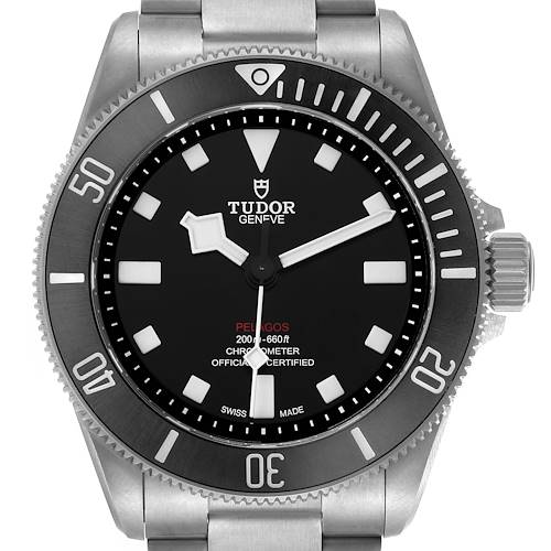 Photo of Tudor Pelagos 39mm Black Dial Titanium Mens Watch 25407 Box Card
