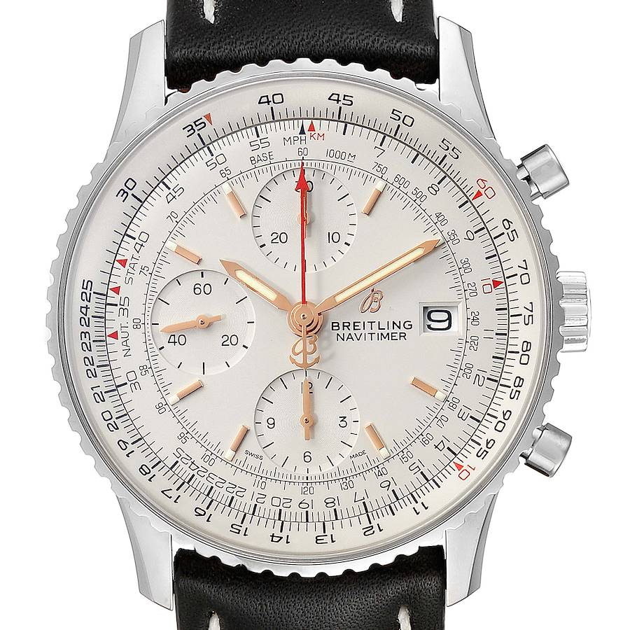 Breitling Navitimer Heritage White Dial Mens Watch A13324 Box Papers Unworn SwissWatchExpo