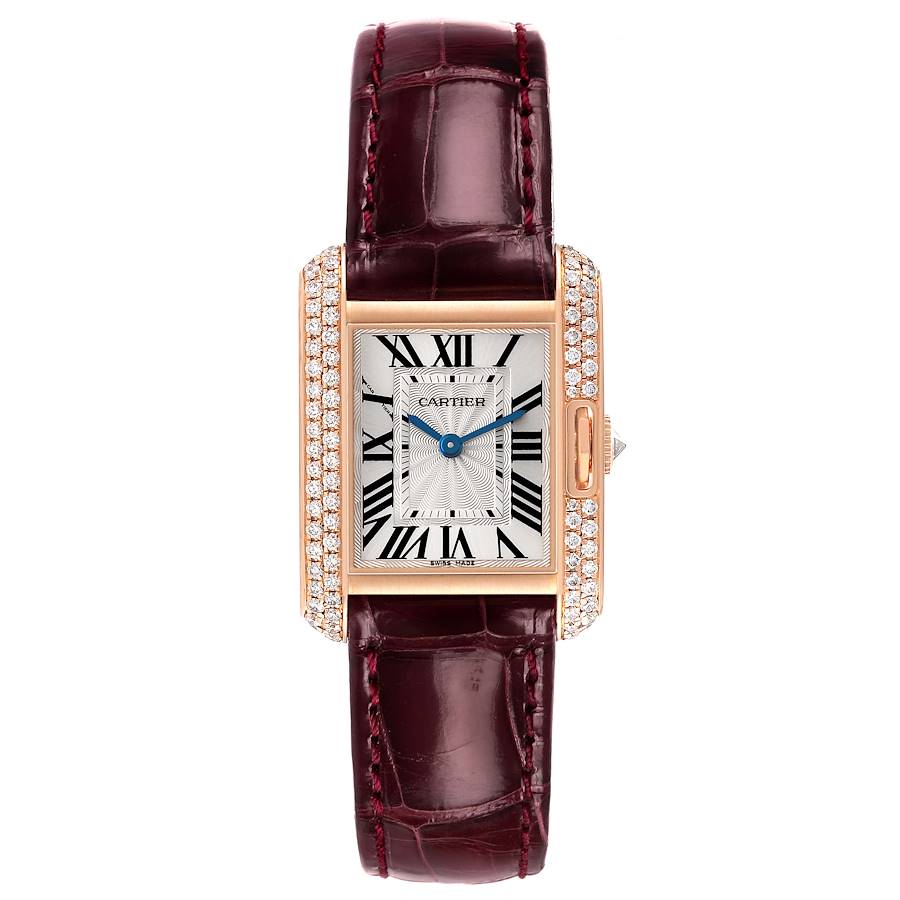 Cartier Tank Anglaise Rose Gold WT100013 | SwissWatchExpo display picture 2