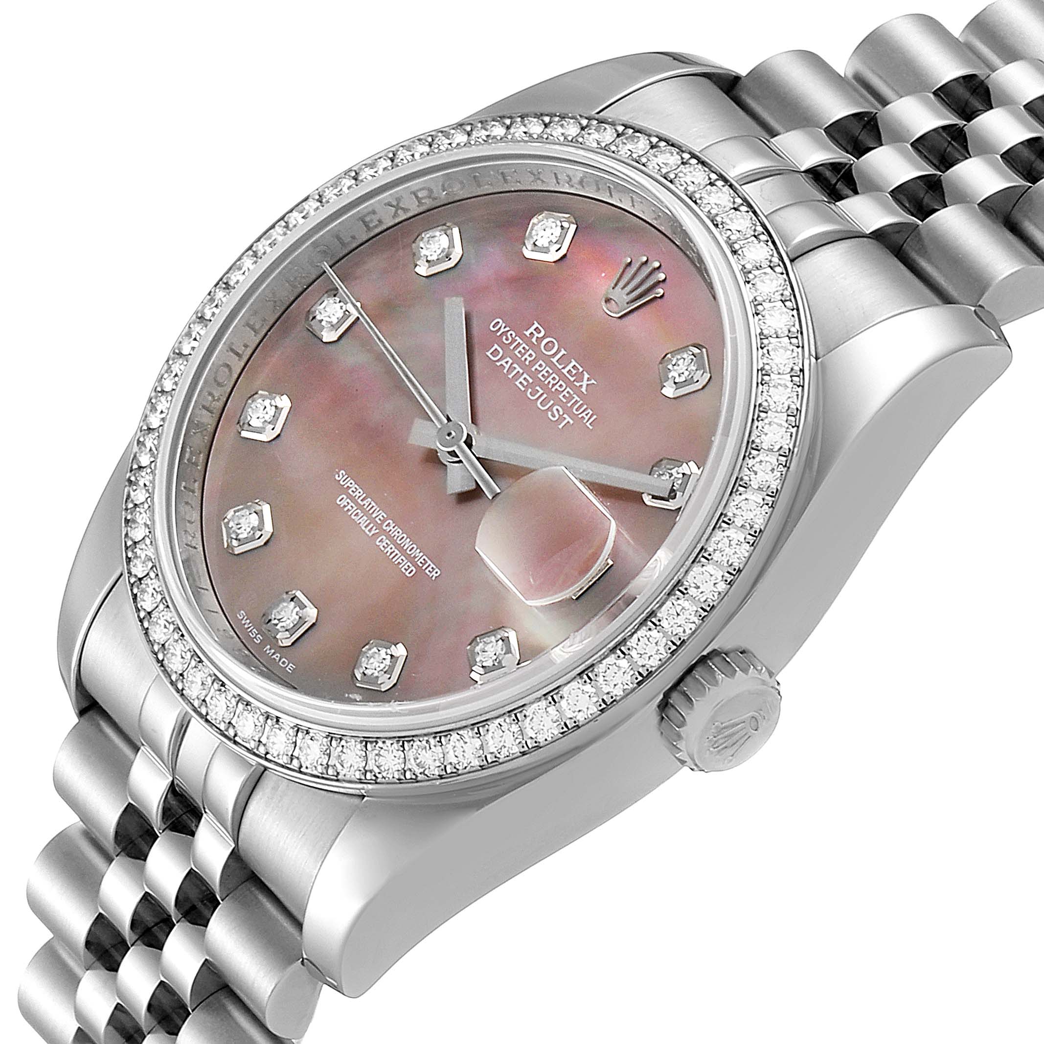 rolex mop diamond dial