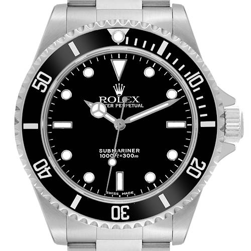 Photo of *NOT FOR SALE* Rolex Submariner No Date 40mm 2 Liner Steel Mens Watch 14060 Box Papers (PARTIAL PAYMENT)