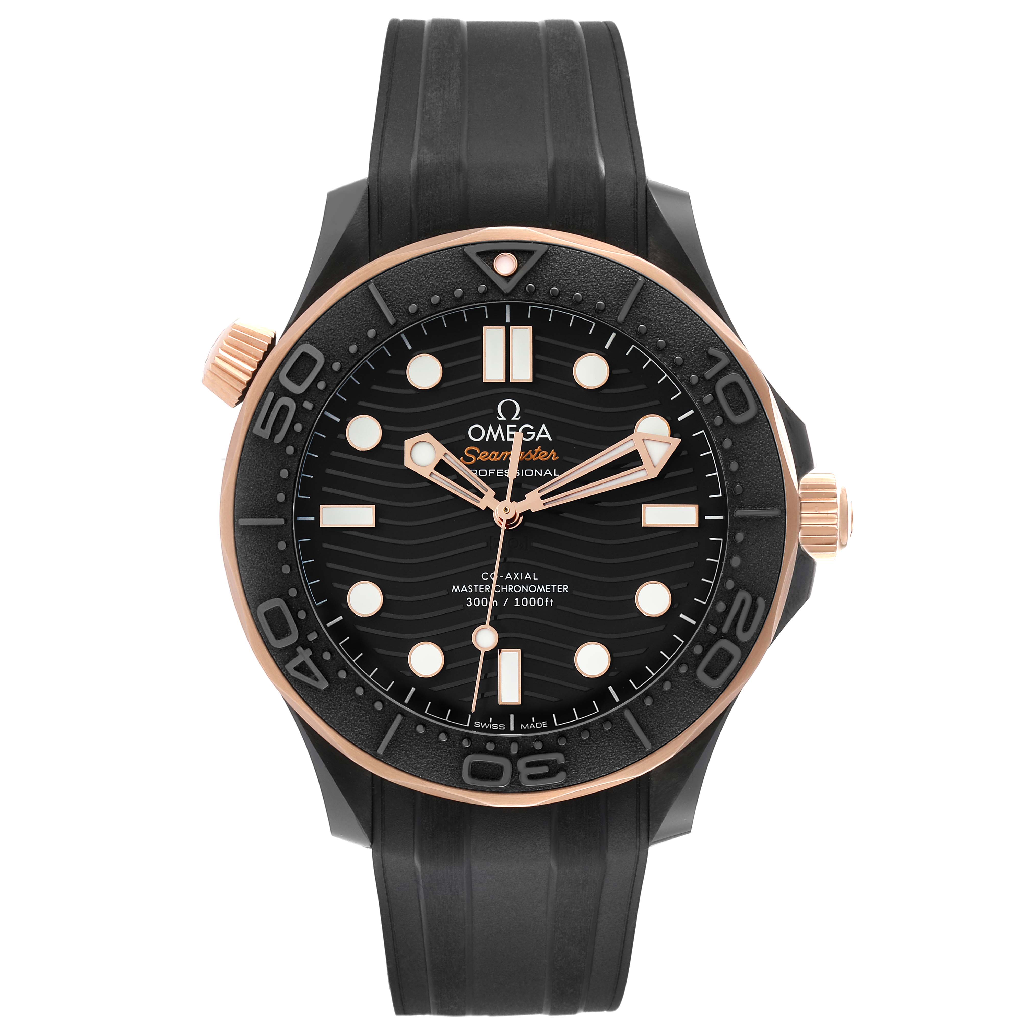 Omega seamaster black sale