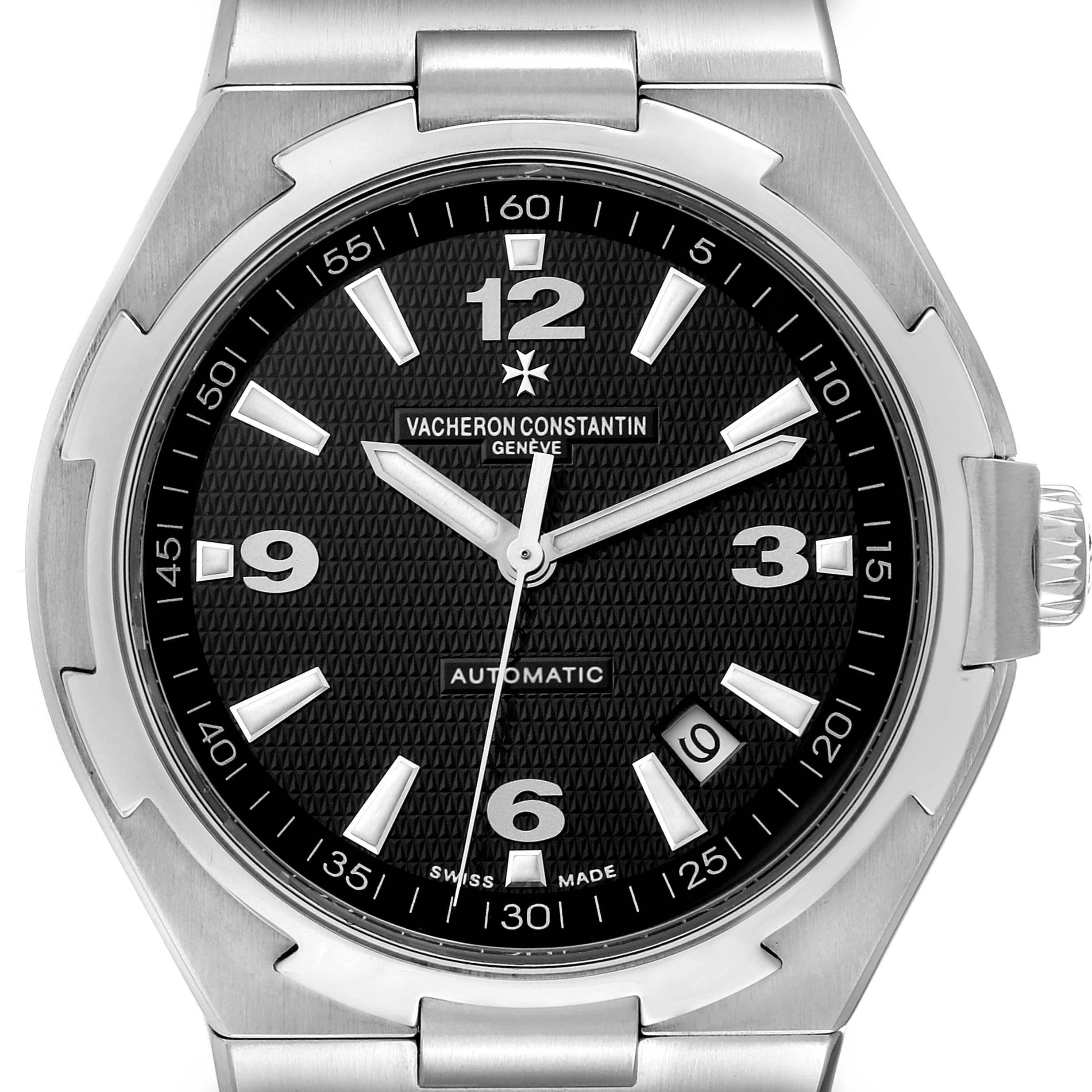 VACHERON CONSTANTIN 時計ボックス 黒　USED Vacheron Constantin Overseas Automatic Black Dial 41mm B&P