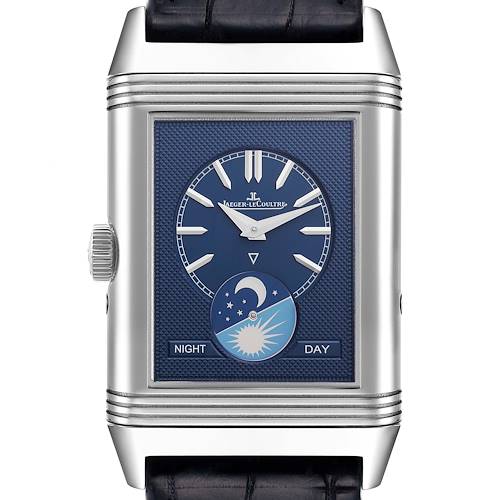 Photo of Jaeger LeCoultre Reverso Tribute Duoface Mens Watch 216.8.D3 Q3958420 Box Card