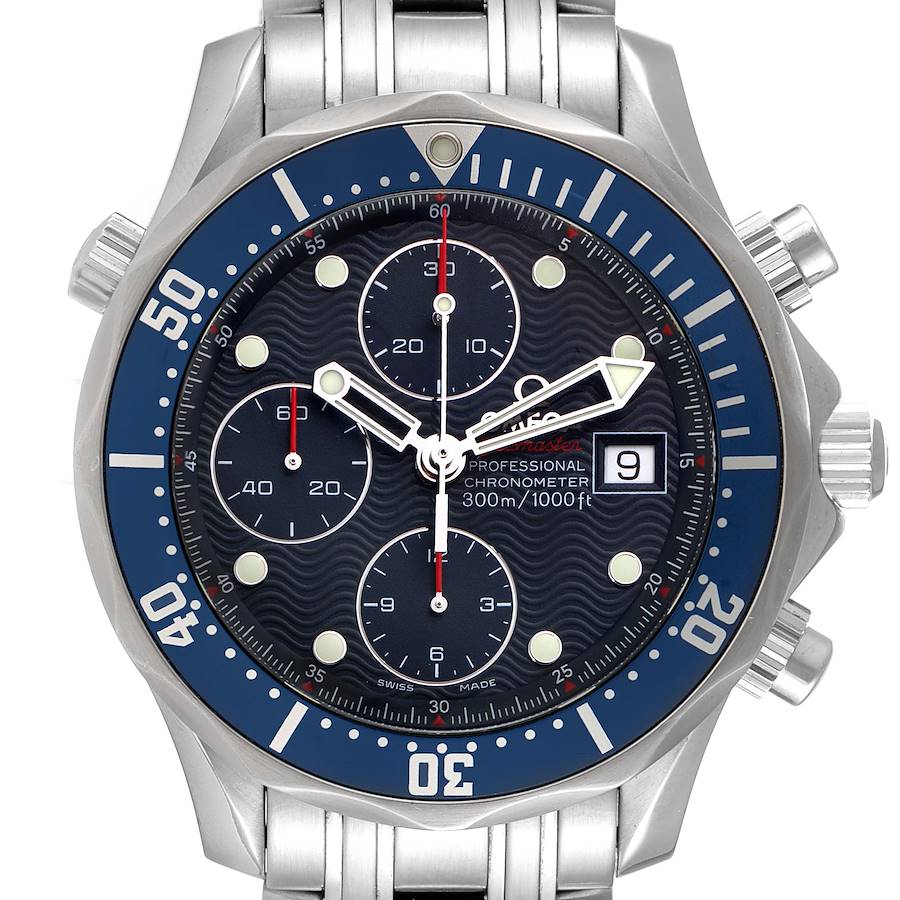 Omega Seamaster 300m Chronograph Automatic Watch 2225.80.00 Box Card SwissWatchExpo