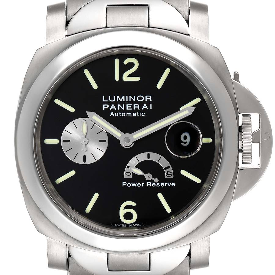 Panerai Luminor Power Reserve Automatic Titanium Watch PAM00171 Box Papers SwissWatchExpo