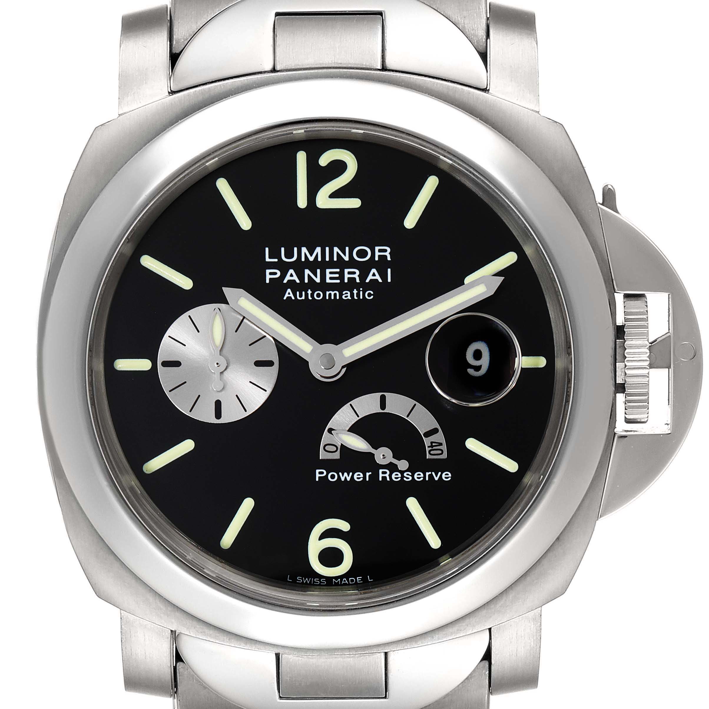 Panerai Luminor Power Reserve Automatic Titanium Watch PAM00171 Box ...