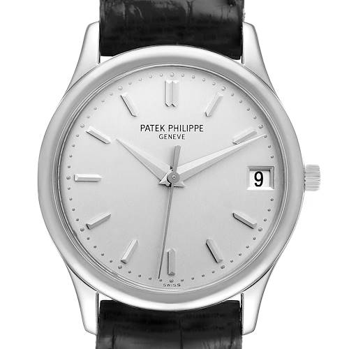Photo of Patek Philippe Calatrava White Gold Automatic Mens Watch 3998