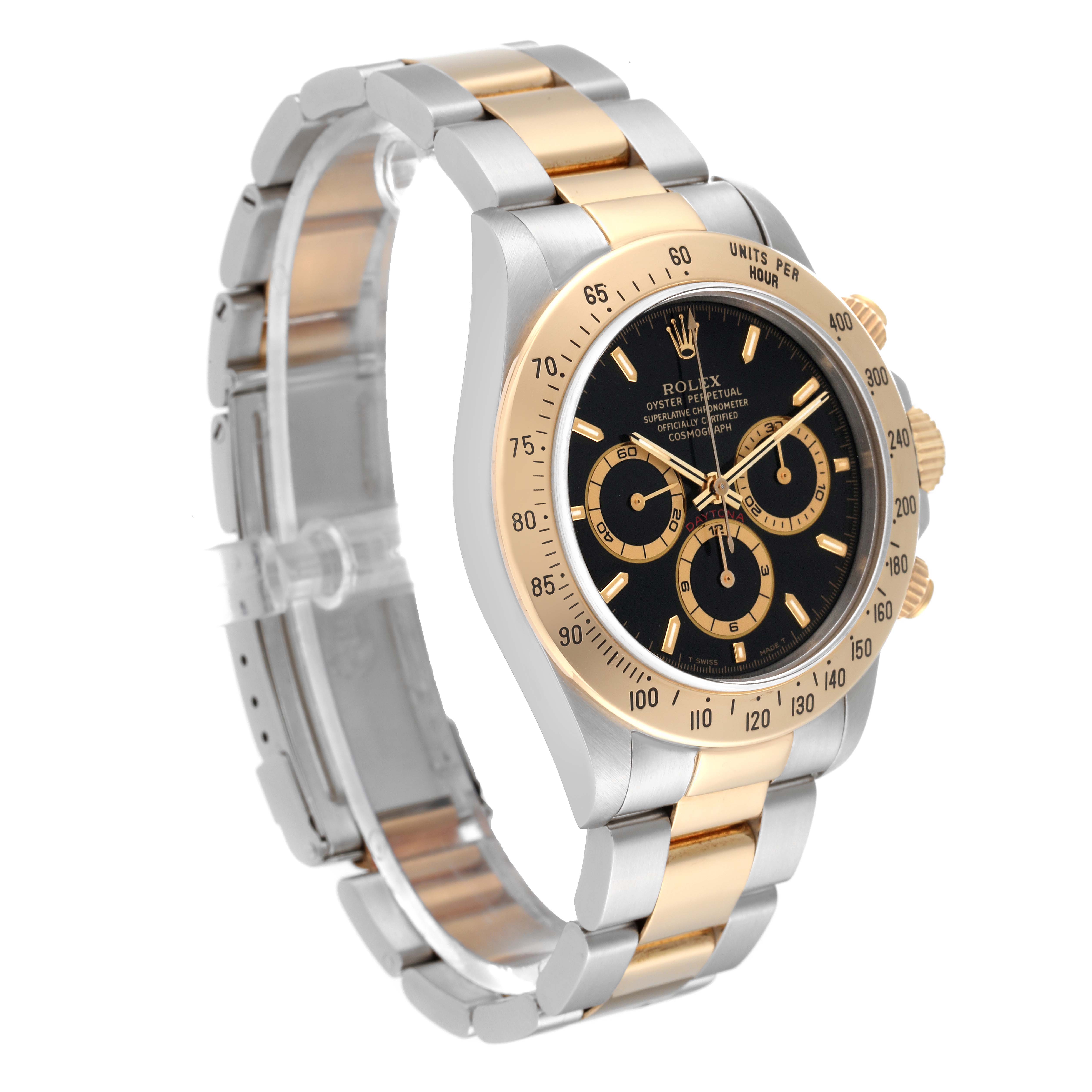 てらん Rolex Daytona Steel and Gold (two tone) 16523 | Stock 57311
