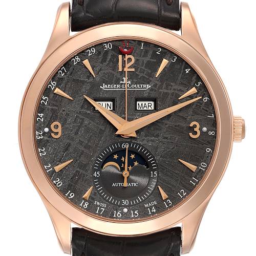 Photo of Jaeger Lecoultre Master Calendar Rose Gold Mens Watch 176.8.12.S Q1552420
