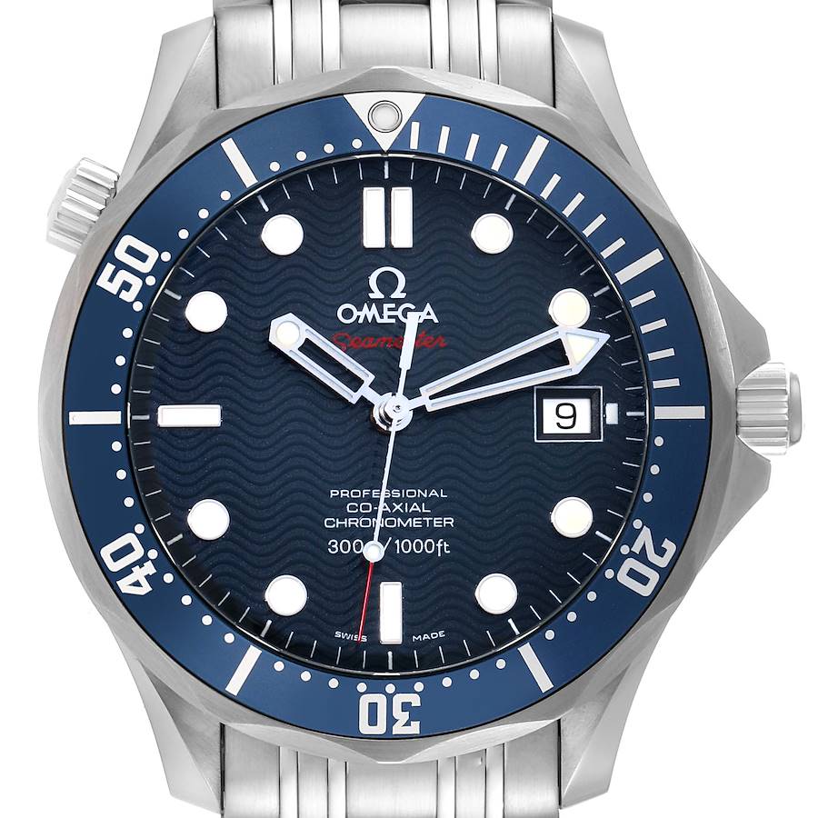 Omega Seamaster Diver 300M James Bond Steel Mens Watch 2220.80.00 SwissWatchExpo