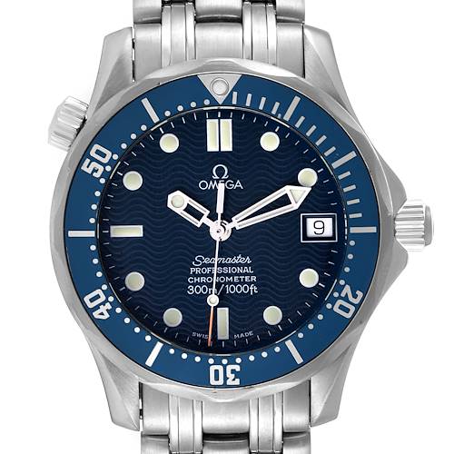 Photo of Omega Seamaster Midsize 36mm Blue Dial Steel Mens Watch 2551.80.00