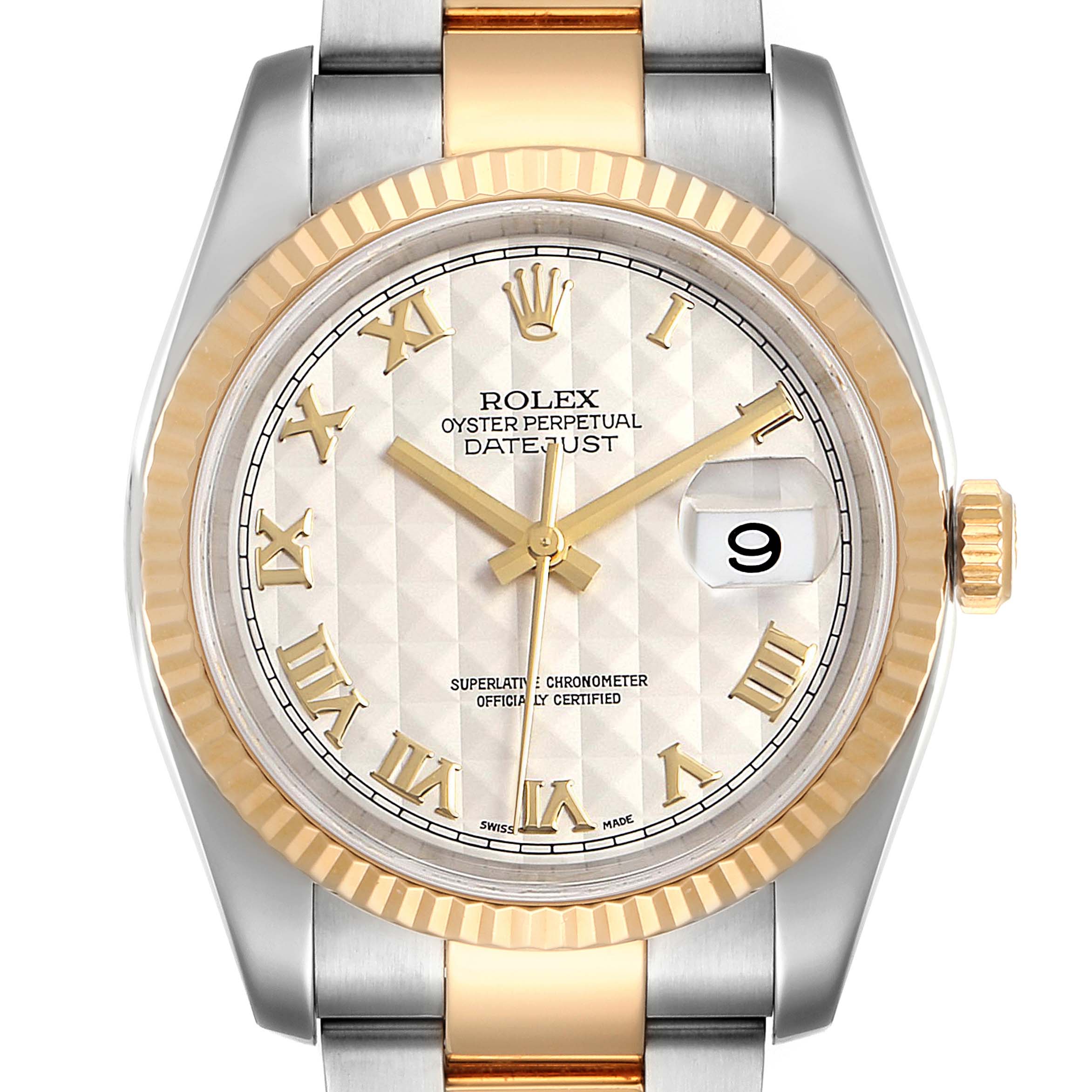 rolex datejust pyramid dial