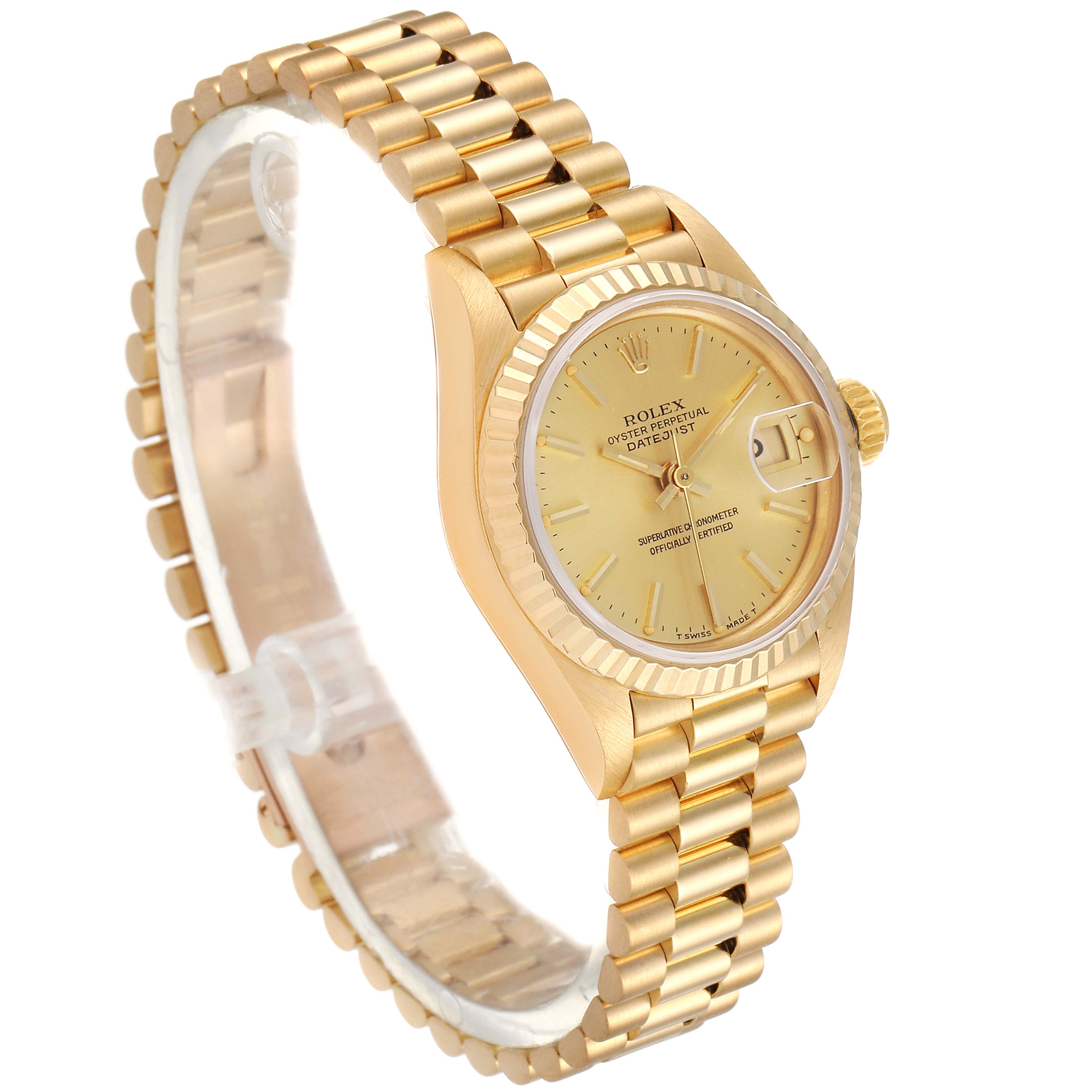 rolex ladies datejust president