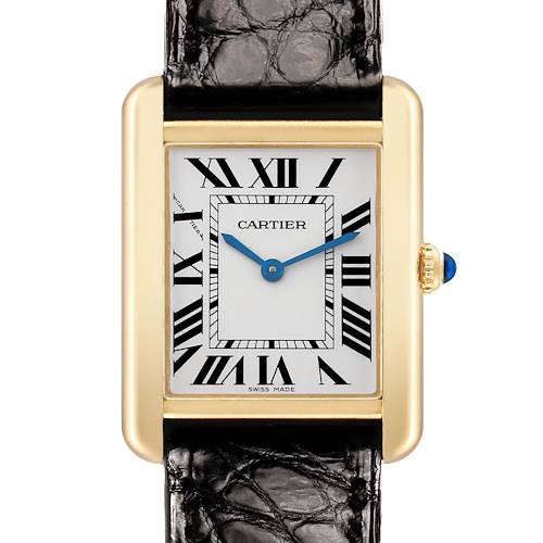 Photo of Cartier Tank Solo Yellow Gold Ladies Watch W5200002