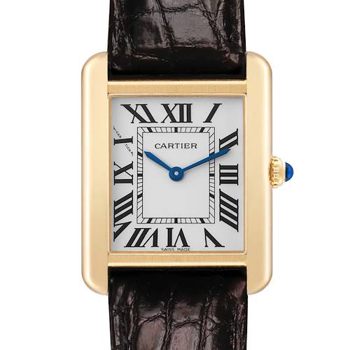Photo of Cartier Tank Solo Yellow Gold Ladies Watch W5200002