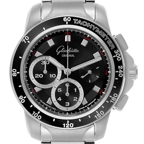 Photo of Glashutte Sport Evolution Chronograph Steel Mens Watch 39-31-46-03-14
