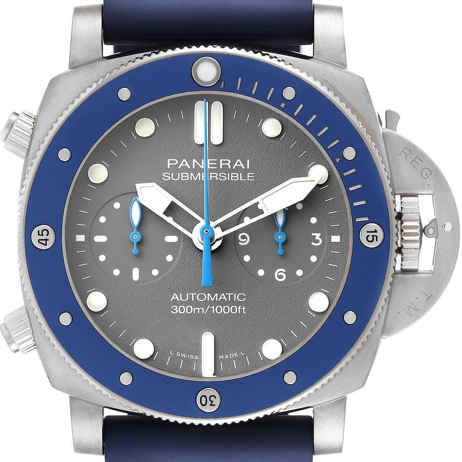 Panerai Luminor Submersible Guillaume Nery Titanium Watch PAM00982 Card SwissWatchExpo