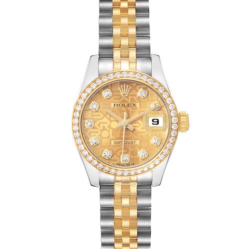 Photo of Rolex Datejust Anniversary Diamond Ladies Watch 179383