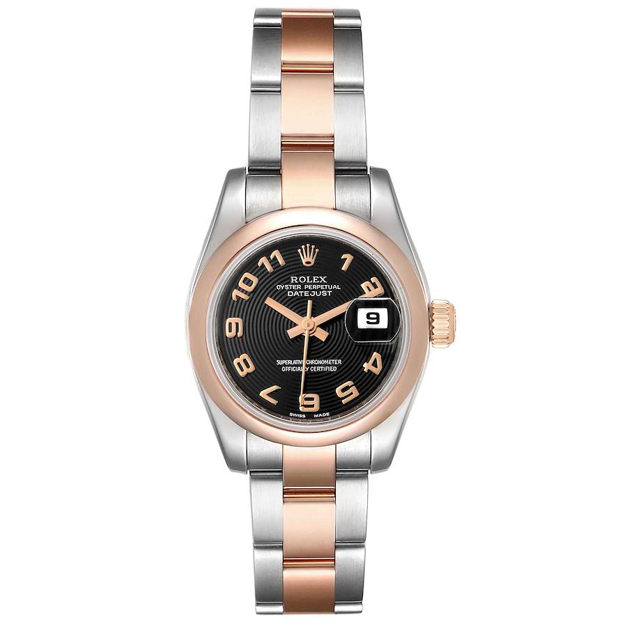 Silver and rose gold women's clearance rolex