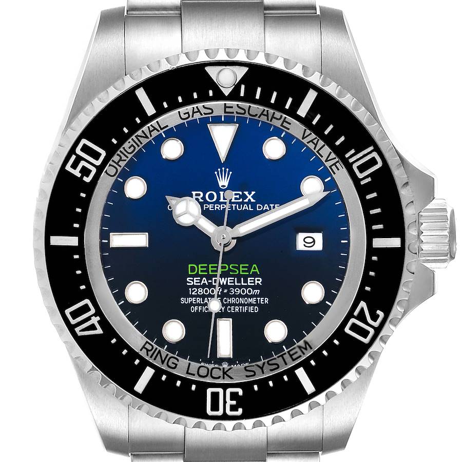 Rolex Seadweller Deepsea 44 Cameron D-Blue Dial Mens Watch 126660 Box | SwissWatchExpo