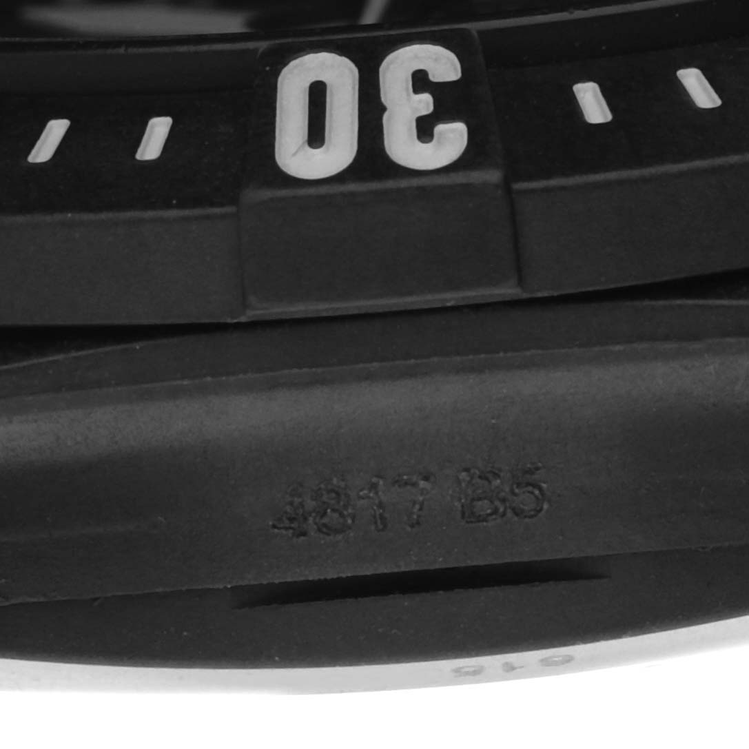 The image shows a close-up of the bezel and part of the case back of a Breitling Colt X74320E4/BF87 Men's Titanium Black Dial watch, featuring the number "30".