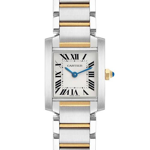 Photo of Cartier Tank Francaise Small Steel Yellow Gold Ladies Watch W51007Q4