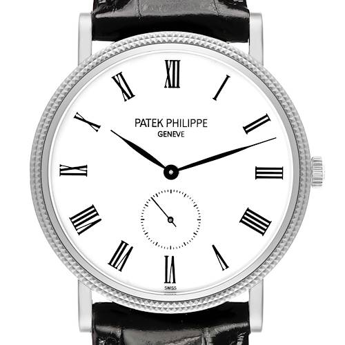 Photo of Patek Philippe Calatrava White Gold Mens Watch 5119 5119G
