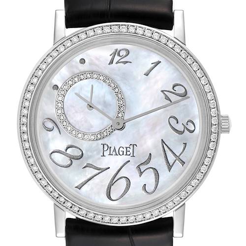 Photo of Piaget Altiplano Mother Of Pearl White Gold Diamond Mens Watch GOA31106