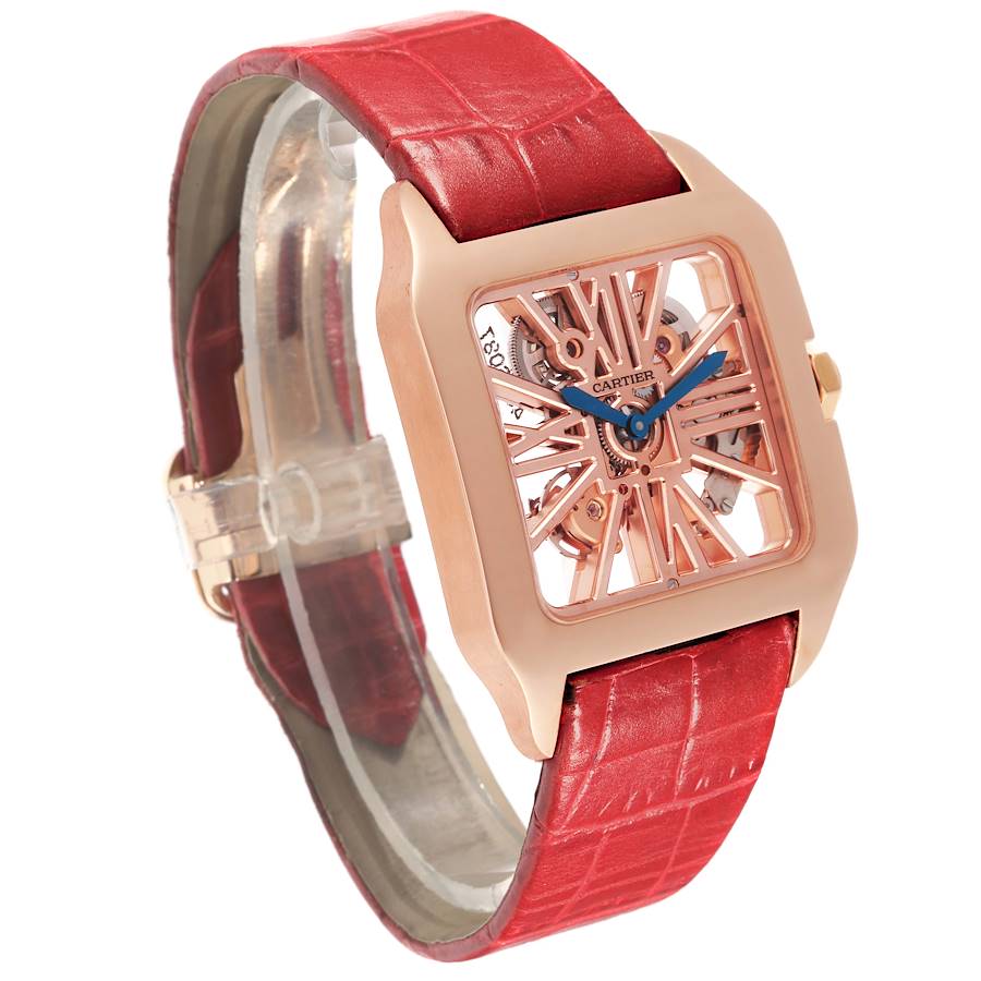 Cartier Santos Rose Gold W2020057 | Stock 67299 | SwissWatchExpo
