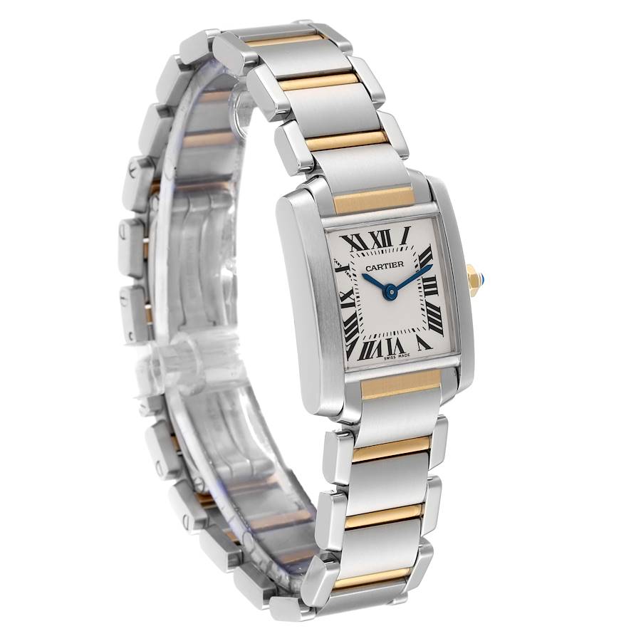 Cartier Tank Francaise Small Steel Yellow Gold Ladies Watch