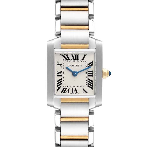Photo of Cartier Tank Francaise Small Steel Yellow Gold Ladies Watch W51007Q4 ADD TWO LINKS